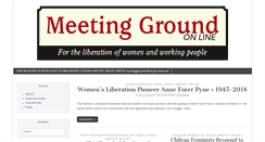 Desktop Screenshot of meetinggroundonline.org