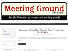 Tablet Screenshot of meetinggroundonline.org